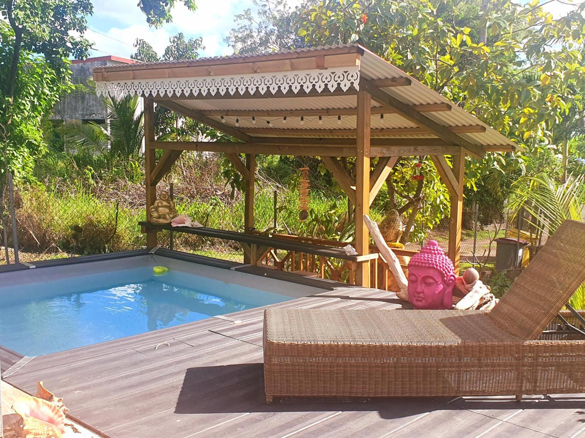 Ti Oasis Colibri, 1 Chambre, Piscine, A 150M De La Plage Sainte-Luce Kültér fotó