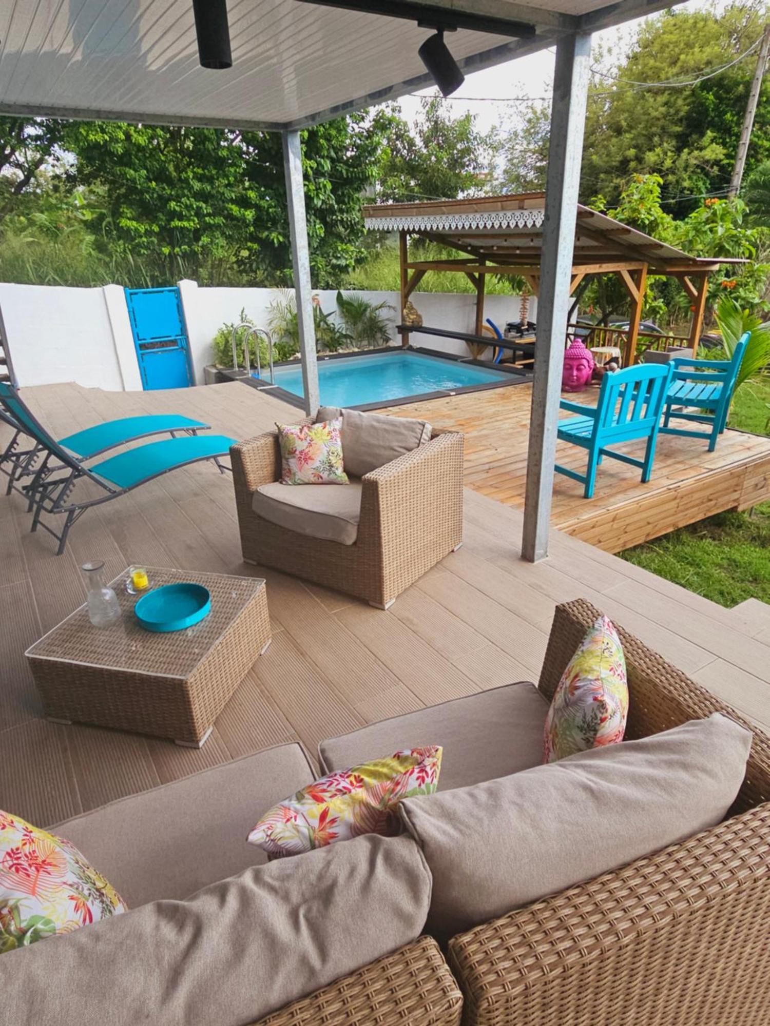 Ti Oasis Colibri, 1 Chambre, Piscine, A 150M De La Plage Sainte-Luce Kültér fotó