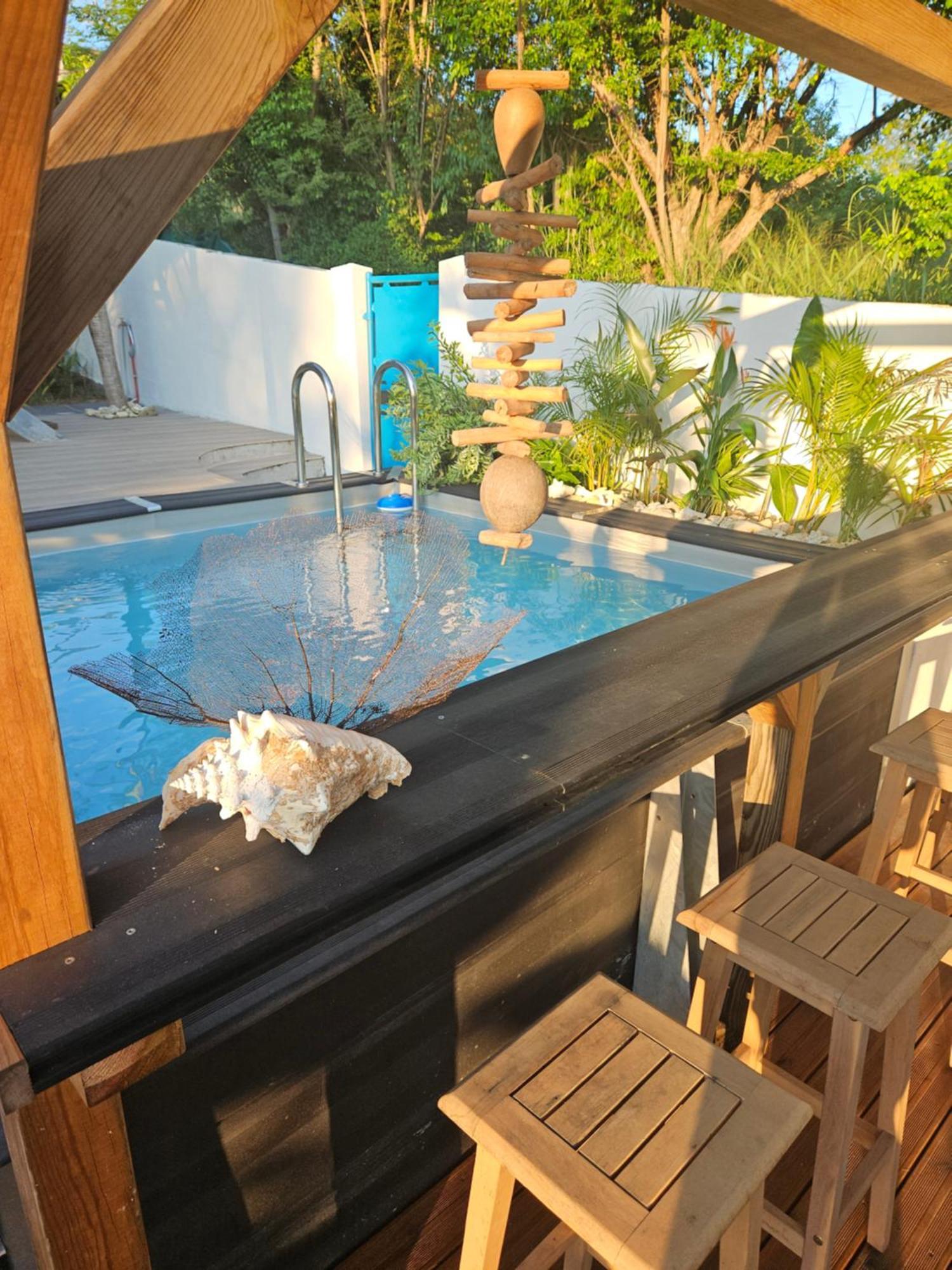 Ti Oasis Colibri, 1 Chambre, Piscine, A 150M De La Plage Sainte-Luce Kültér fotó