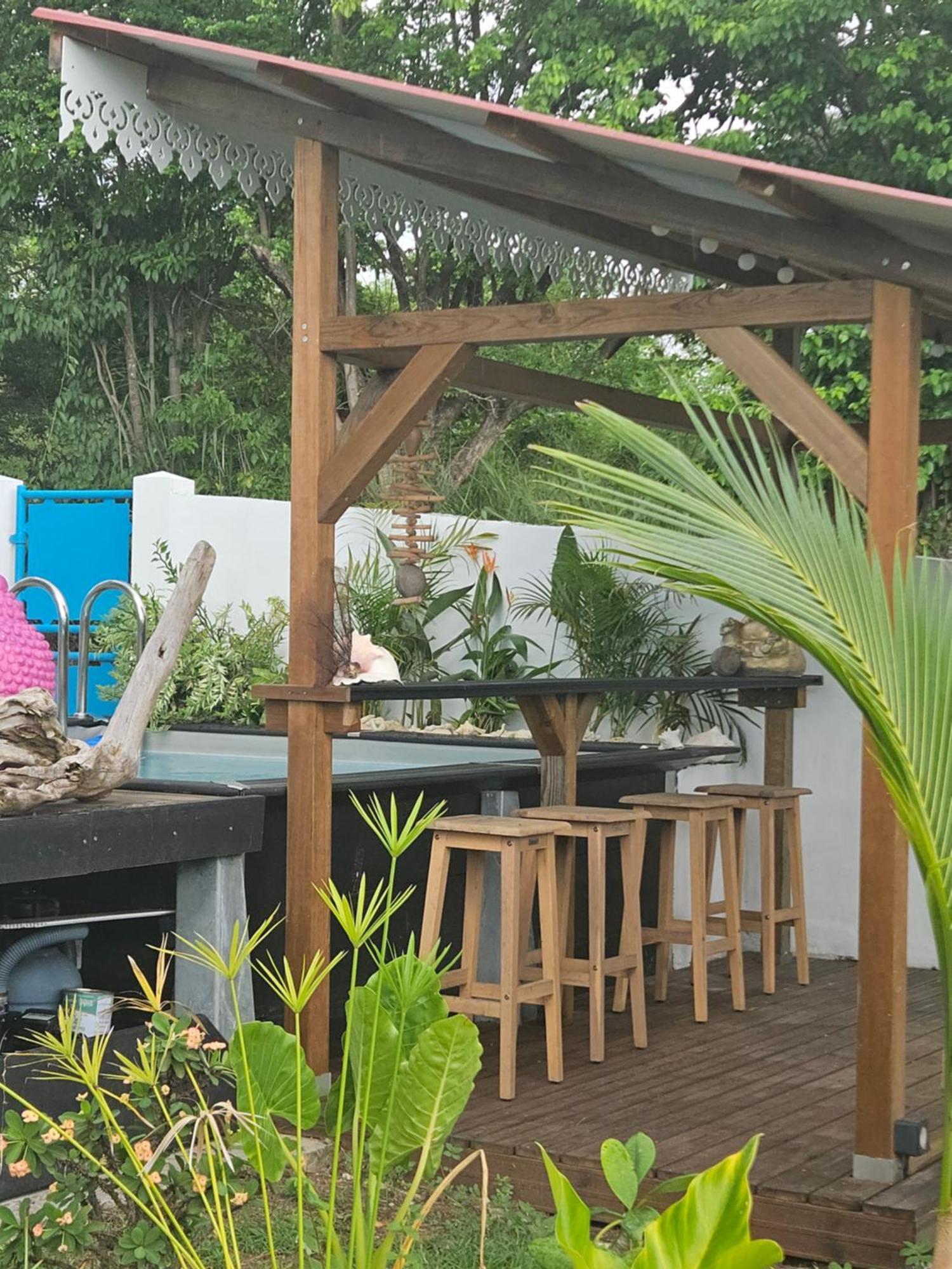 Ti Oasis Colibri, 1 Chambre, Piscine, A 150M De La Plage Sainte-Luce Kültér fotó